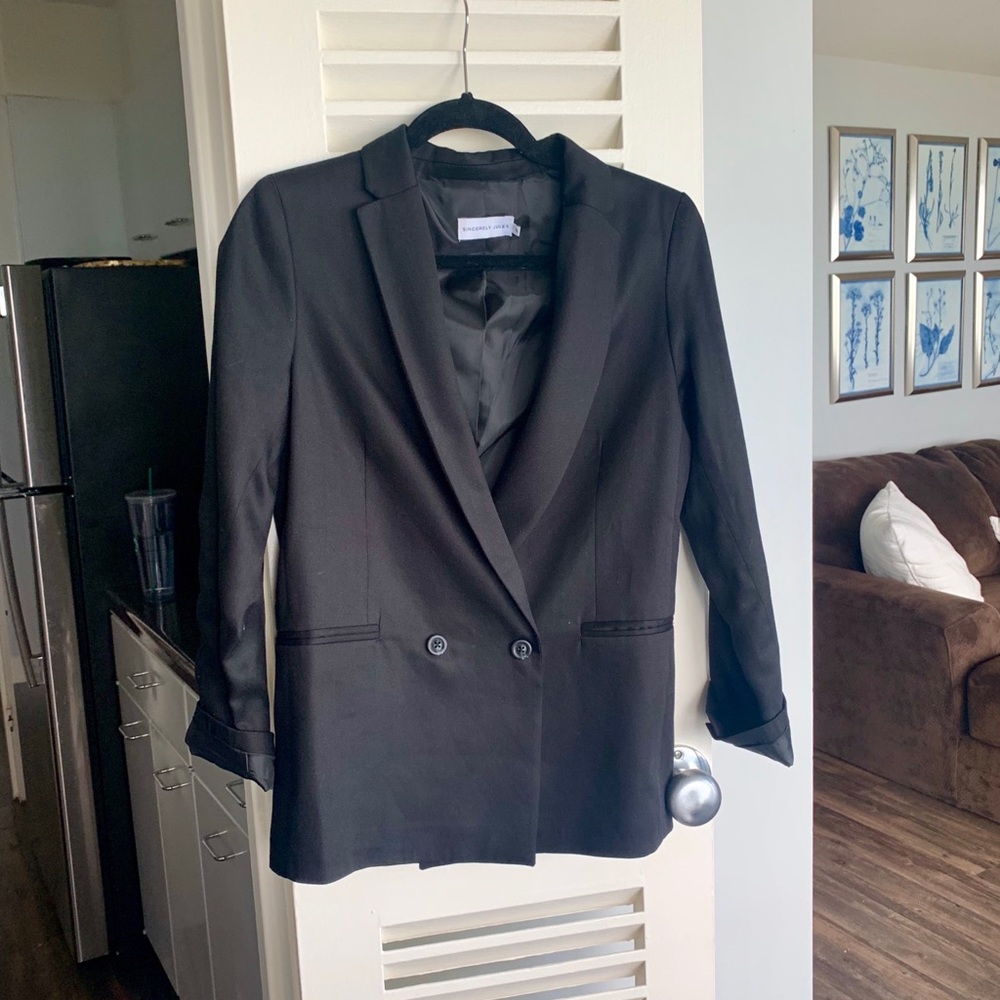 Sincerely Jules Riley Blazer - Picture 2 of 4